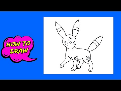 Pokemon Umbreon How to Draw Pokemon