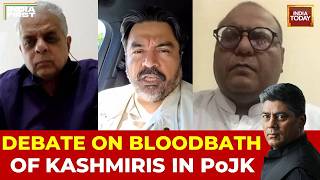 India First Debate On Killings Of 27 Innocent Kashmiris In PoJK By Pakistan Army During Protest screenshot 4