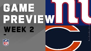 New York Giants vs. Chicago Bears Week 2 NFL Game Preview