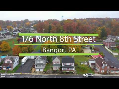 176 North 8th St, Bangor, PA home video tour