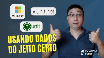Aprenda a criar TESTE UNITÁRIO COM DADOS DO JEITO CERTO no C# (DataRow, InlineData ou TestCase)