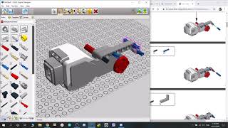LEGO START 1.  Descărcare și instalarea LEGO Digital Designer. Construirea primului robot. screenshot 1