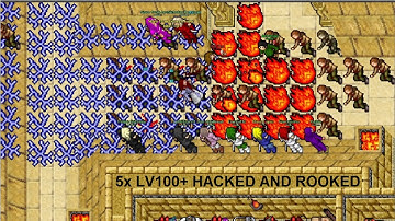THE BIGGEST MASS HACKING IN TIBIA HISTORY (Julera 2004 7.3)