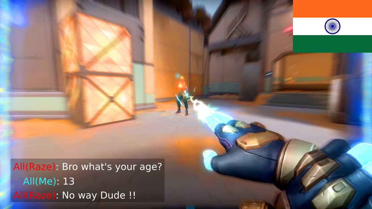 What a 13 year old Indian Kid's aim looks like