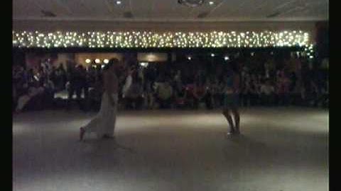 Willem en Yvonne Zoukshow Dos Bailadores 18 july 2009