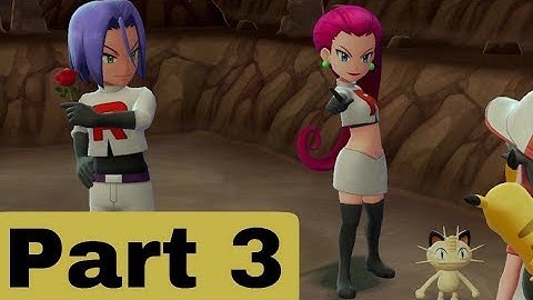 Pokémon Let’s Go Pikachu and Eevee Part 3: Mt. Moon and Team Rocket!