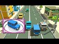 Blocky Traffic Racer #2 Blue Car