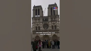 Les Cloches De Notre Dame De Paris Retentissent Pour La Première Fois Depuis L Incendie De 2019 