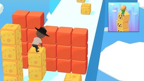 Cube Surfer Gameplay All Levels (41-60) Android iOS