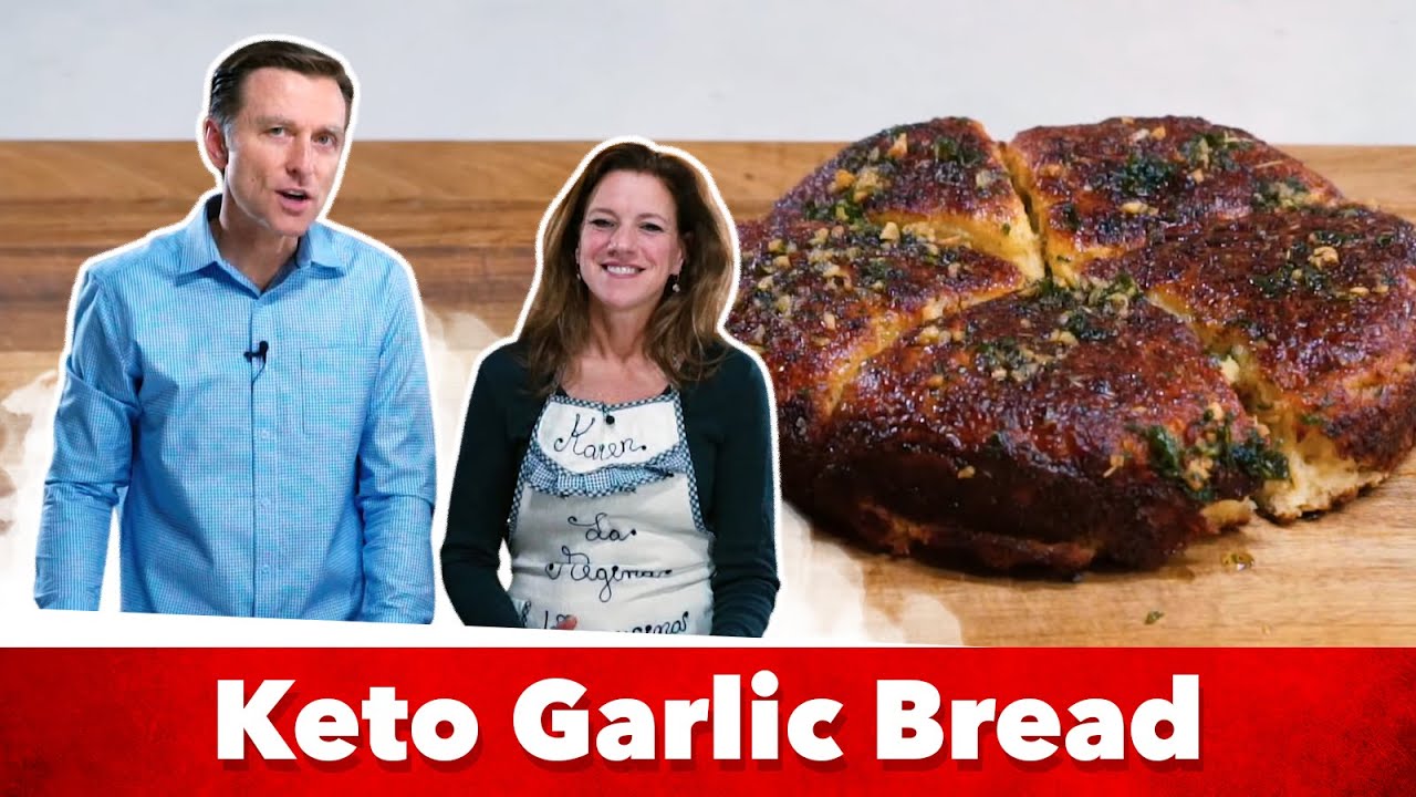 Keto Garlic Bread Recipe | Healthy Keto™ Dr. Berg