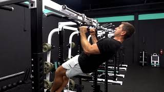 Chin-Up - Lean Away - Medium Grip - Neutral