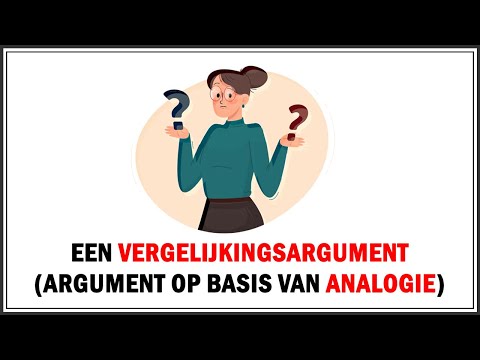 Video: Wat is 'n voorbeeld van 'n analogie?