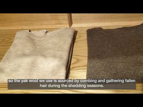 【MUJI】Women's Yak Sweater