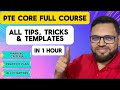 PTE Core Full Course in Bangla | Exam Pattern, Format, Strategies, Tricks &amp; Templates