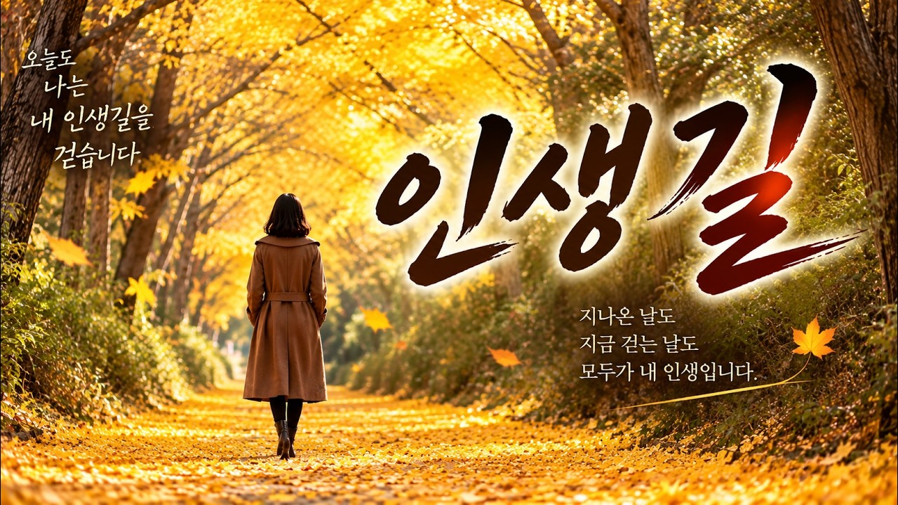 인생길 | 돌아보니 모두 내 삶이더라 | 지나온 세월에 바치는 감성 트로트