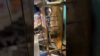 Vienna Regulator movement in holder, no pendulum