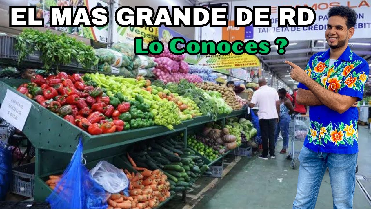 El Mercado mas Grande de la Republica Dominicana Merca de Santo Domingo ...