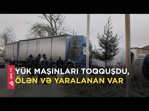 Xaçmazda baş verən qəzada ölən var - APA TV