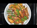 Garlic Parmesan Potato Wedges | AirFryer Recipe