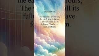 Bible Verse - Psalm(89:11) NKJV, #Jesus #love #Bibleverse,#faith,#peace