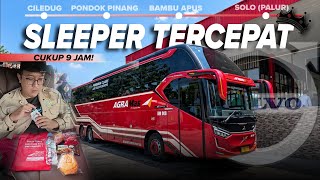 SAMPE SOLO MASIH SIANG😮⁉️ | AGRA MAS VOLVO B11R | TANGERANG - JAKARTA - SOLO - GIRIBELAH