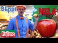 Blippi alla scoperta delle mele | Blippi in Italiano | Video educativi per bambini