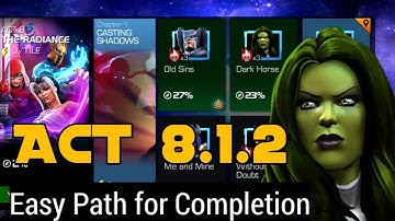 MCOC- Act 8.1.2 - Easy Path for Completion - Book 2 She Hulk