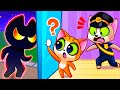 Dont open the door to stranger song  learn safety rules  purrfect kids songs  nursery rhymes