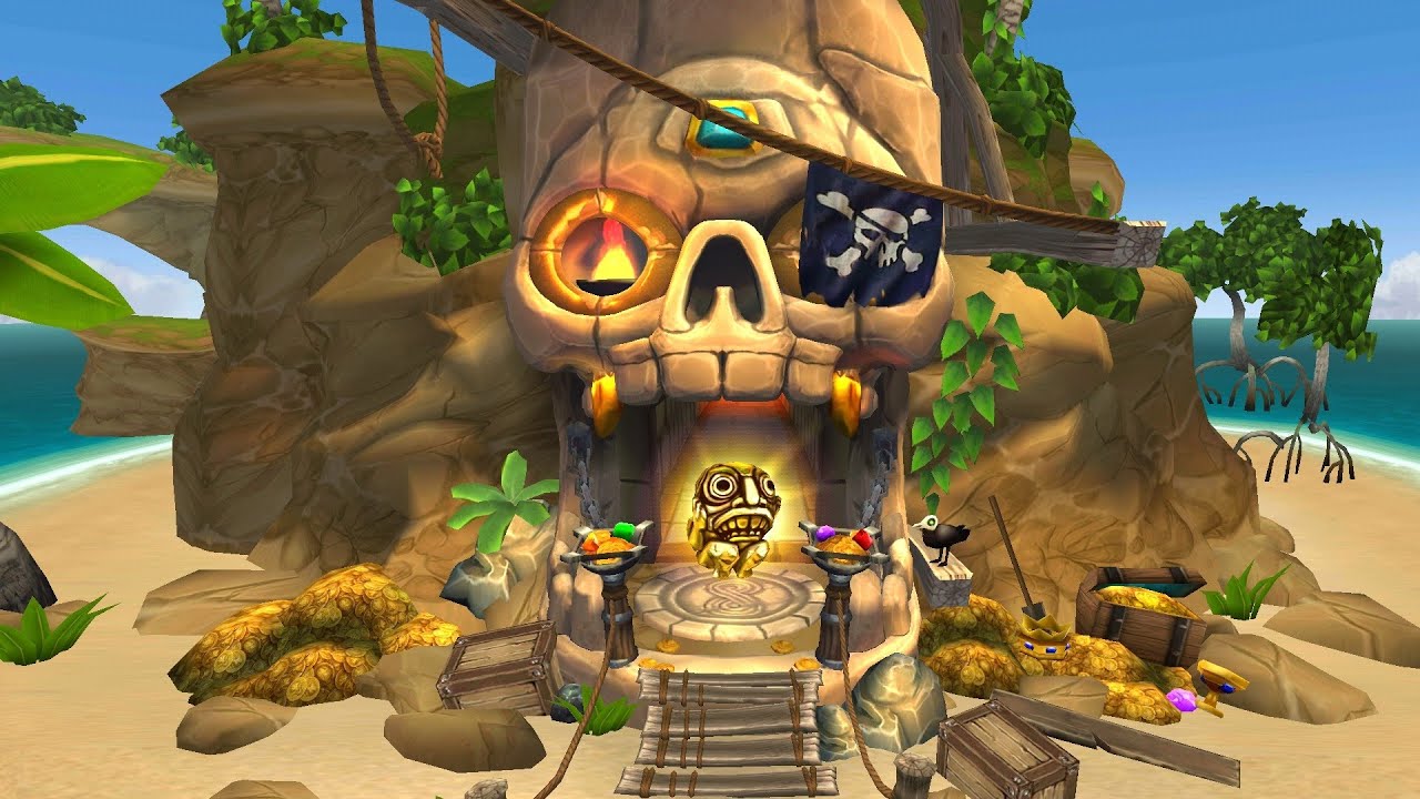 temple run 2 pirate cove gold edition ?