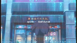 apink - dumhdurum (slowed down but you’re walking in nyc on a rainy night)༄