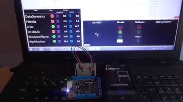 .NET/Mono/NETMF Monitor and Command, commanding LEDs on a Netduino