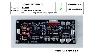 DA 0002 - 5.1 PROLOGIC BOARD