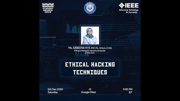 Ethical Hacking Techniques Webinar
