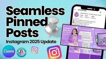 Seamless Pinned Instagram Posts! 2025 IG Update Approved
