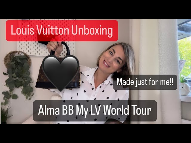 Louis Vuitton Alma BB My LV World Tour, Unboxing