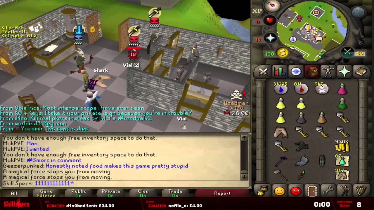 [DMM] skill specs dies for bank :-)