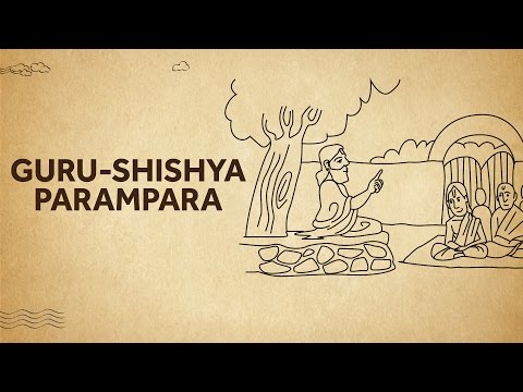 Video: ¿Qué es guru shishya parampara?