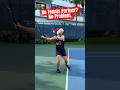 No Tennis Partner? No Problem.