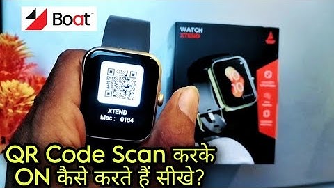 boat smart watch me qr code kaise scan kare | how to scan qr code in boat smartwatch