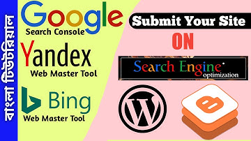 ♂️ Submit Website to Search Engines ।। Google-Bing-Yandex Webmaster Tools