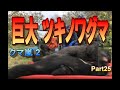 Part25 クマ嵐２　巨大ツキノワグマとの対決！