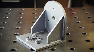 Heavy Duty Welding Table Attachment for a Big Vise