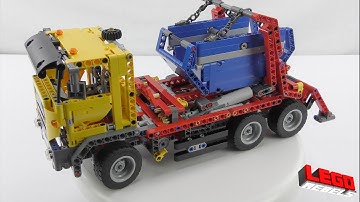 Lego TECHNIC 42024 Container Truck - Speed Build