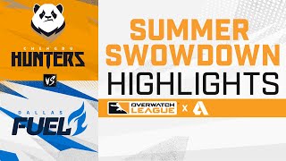 Chengdu Hunters VS Dallas Fuel - Overwatch League 2021 Highlights | Summer Showdown