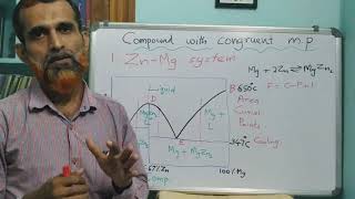 Application of Phase rule to Zinc-Magnesium system