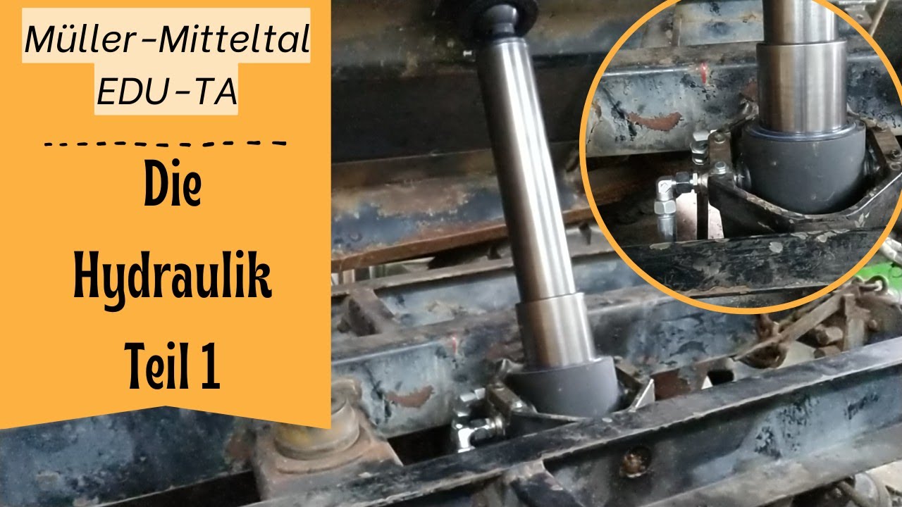 Einbau Hydraulik Müller-Mitteltal Kipper geht fast schief / Teil 1