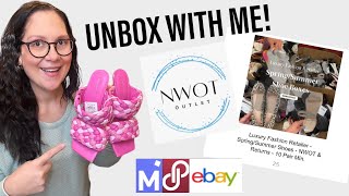 Unbox with Me - NWOT Outlet Luxury Fashion Retailer Spring/Summer Shoes