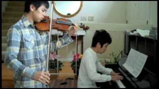 Kingdom Hearts II - Roxas' Theme Violin and Piano chords