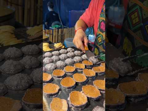 Crispy Coconut Pancake (Khanom Babin) - Thai Street Food #streetfood #thailand #bangkok