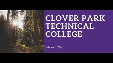 Clover Park Technical College 2021